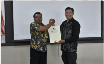 Bawaslu Kota Magelang Menghadiri Rapat Pleno PDPB TW I 2026 oleh KPU Kota Magelang