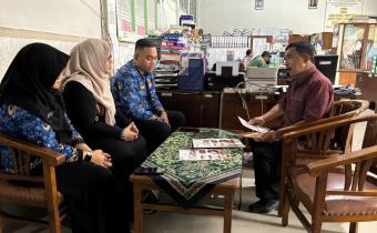 Bawaslu Kota Magelang Mengadakan Konsolidasi Demokrasi tentang Saka Adhyasta dengan SMA 1 Kota Magelang