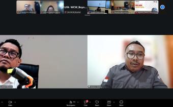 Bawaslu Kota Magelang menghadiri Sosialisasi Regulasi dan Teknis Pelaksanaan Penggantian Antar Waktu (PAW) Dewan Perwakilan oleh Bawaslu Jawa Tengah melalui Zoom Meeting