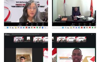 Bawaslu Kota Magelang Mengadakan Webinar Nasional dengan tema Pancasila dan Demokrasi Elektoral: Peran Bawaslu dalam Menjaga Keadilan Pemilu pada 18 Juni 2026