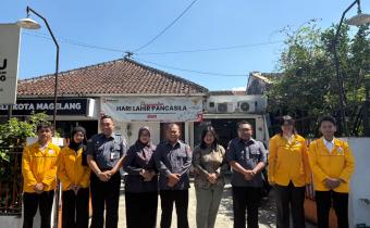 Bawaslu Kota Magelang menerima 4 orang mahasiswa magang MBKM dari Universitas Tidar Magelang