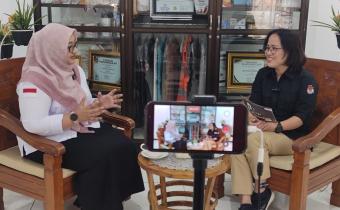 Bawaslu Kota Magelang bersama dengan KPU Kota Magelang mengadakan podcast untuk Edukasi ke Masyarakat