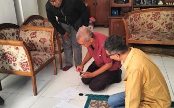 Bawaslu Kota Magelang bersama dengan KPU Kota Magelang Melakukan Coktas untuk Memastikan Data Pemilih Up to Date